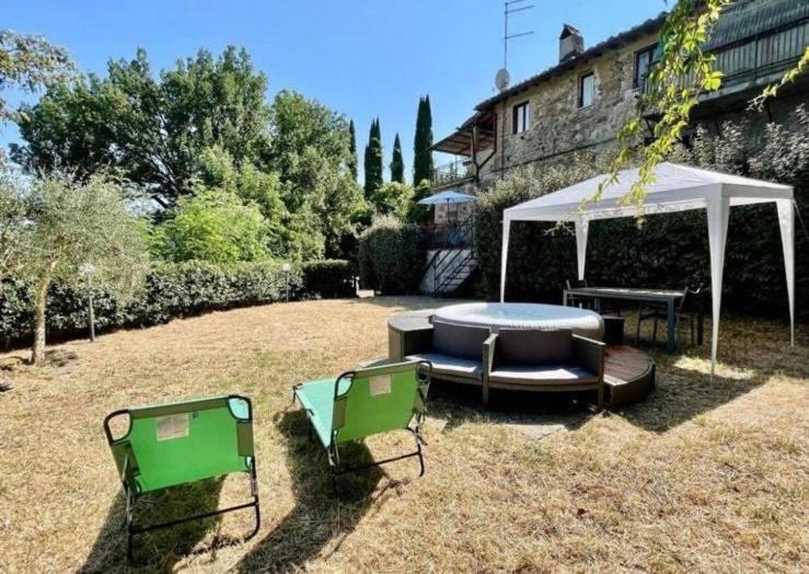 Appartamento Rustico Jacuzzi & Wine La Collina Esterno foto