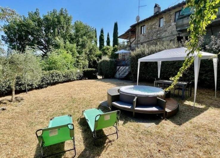 Appartamento Rustico Jacuzzi & Wine La Collina Esterno foto